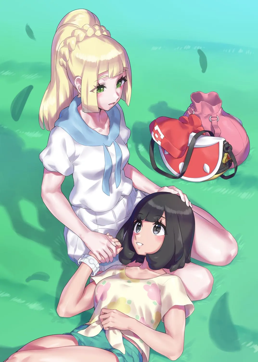 Taking a rest together