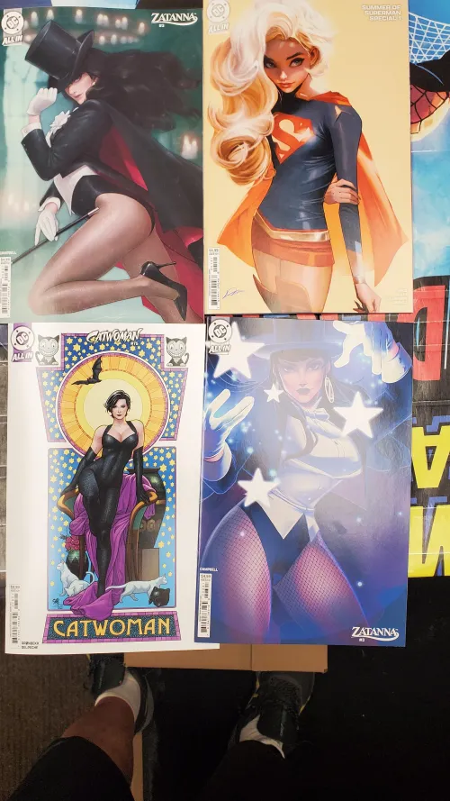 This weeks PG it from DC. [Zatanna 3, Superman Summer Special, and Catwoman 75]