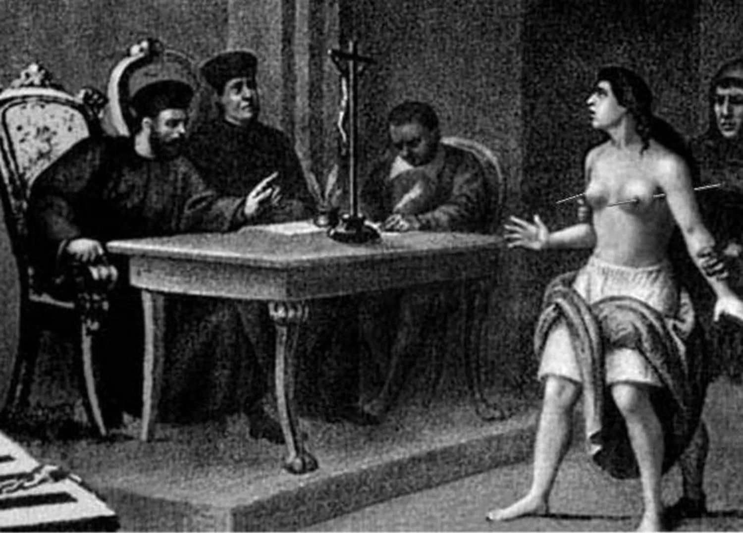 Witch trial interrogation