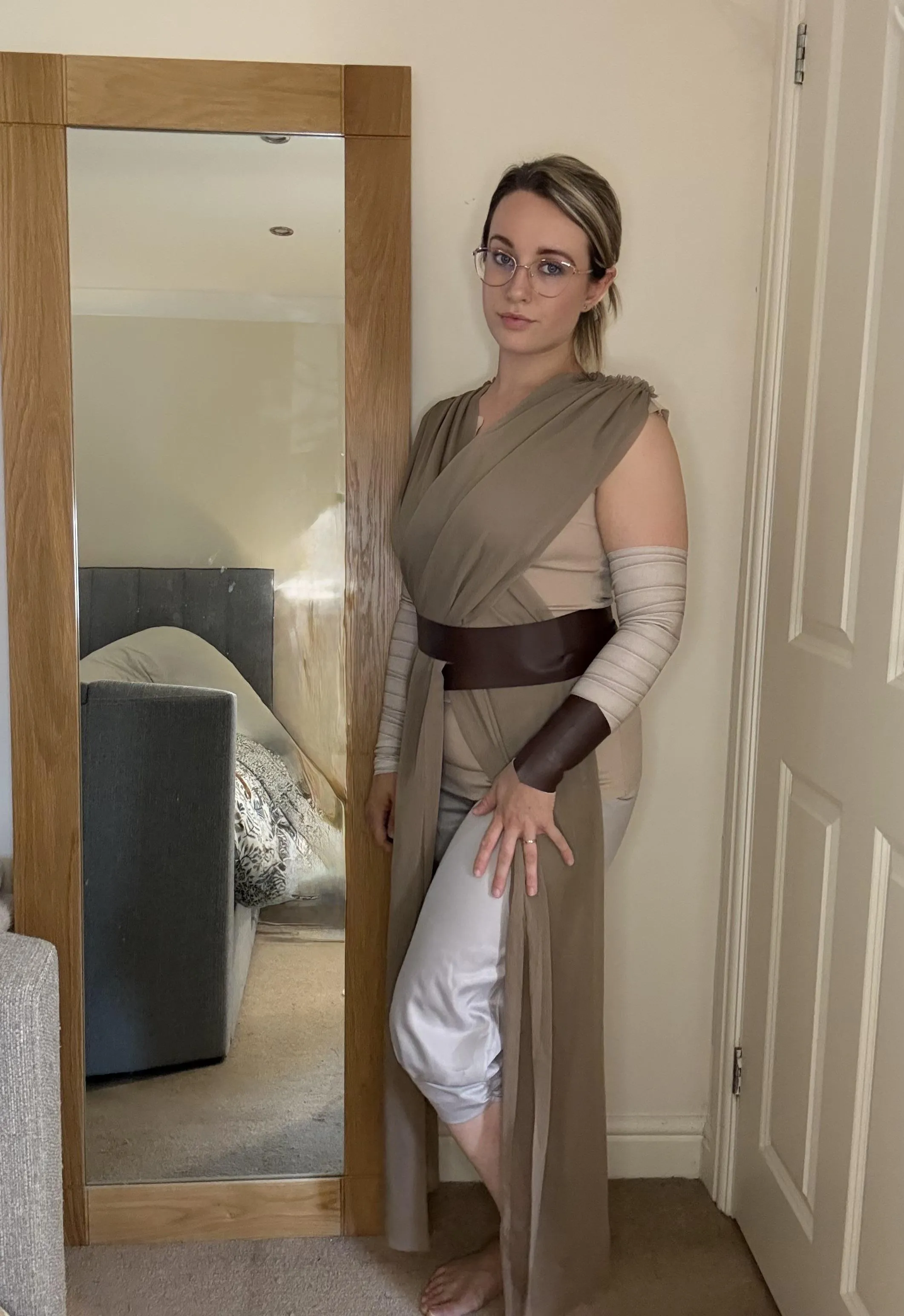 Cosplay Rey from Star Wars