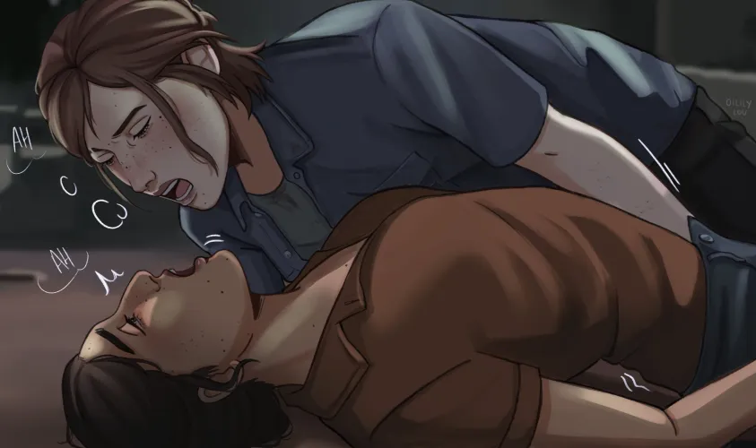 Dina & Ellie, a normal day during an apocalypse (oililylou) [The Last Of Us]