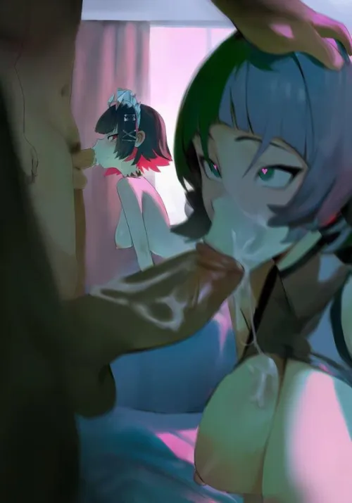 Enjoying their evenings <3