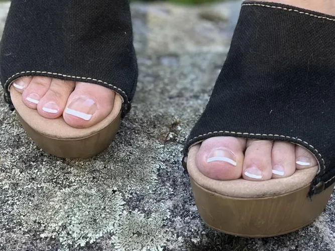 French pedicures are the best ❤️