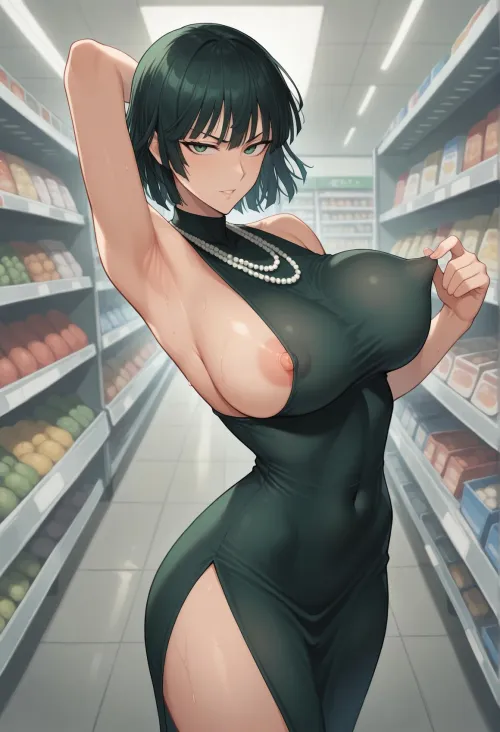 Fubuki at the Supermarket