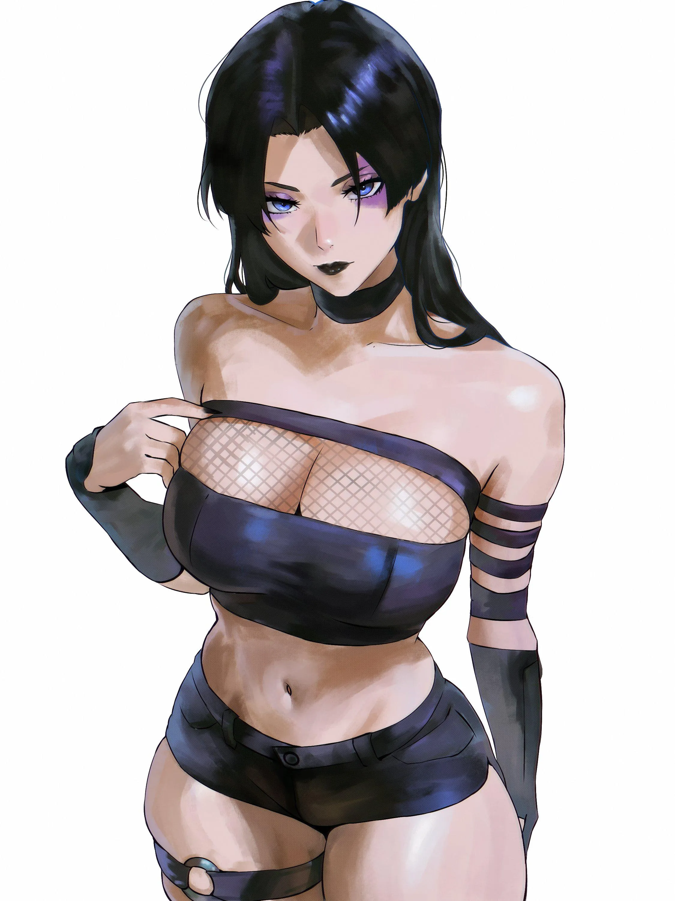 Goth psylocke (insomniaboin)