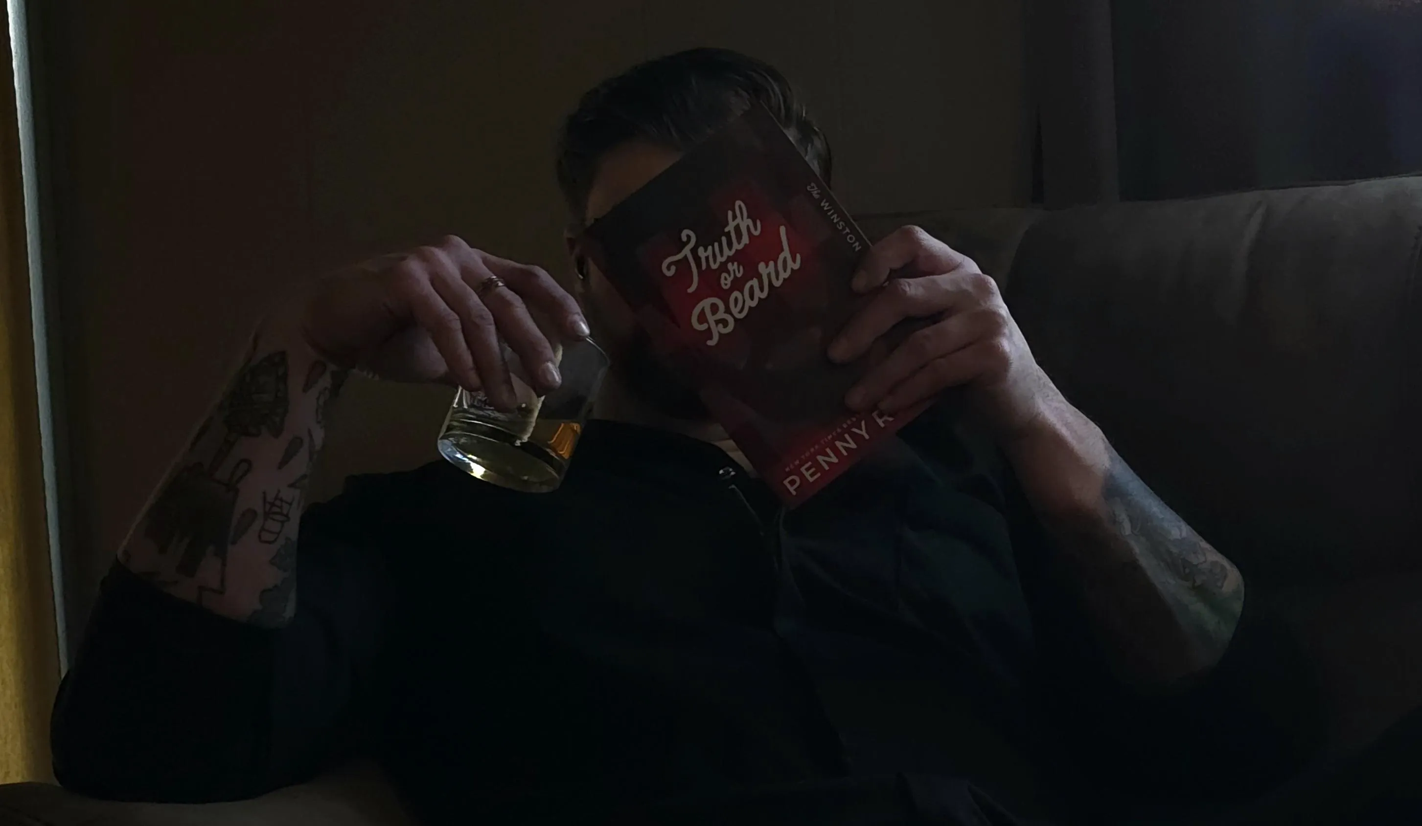 I could never break the habit of reading the back of the cover first.