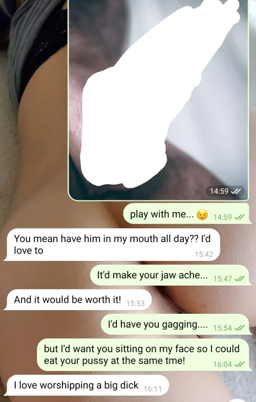 I think she wants to play...