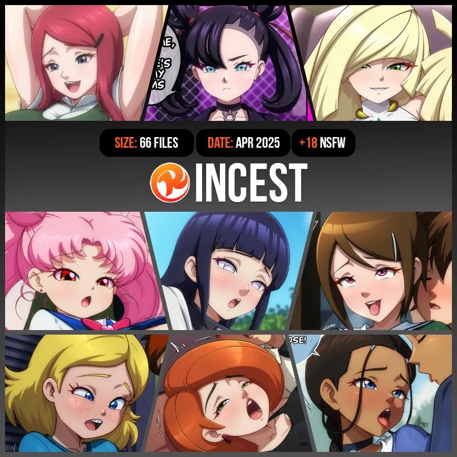Incest pack is available now for Supporters on Fanbox and Subscribestar