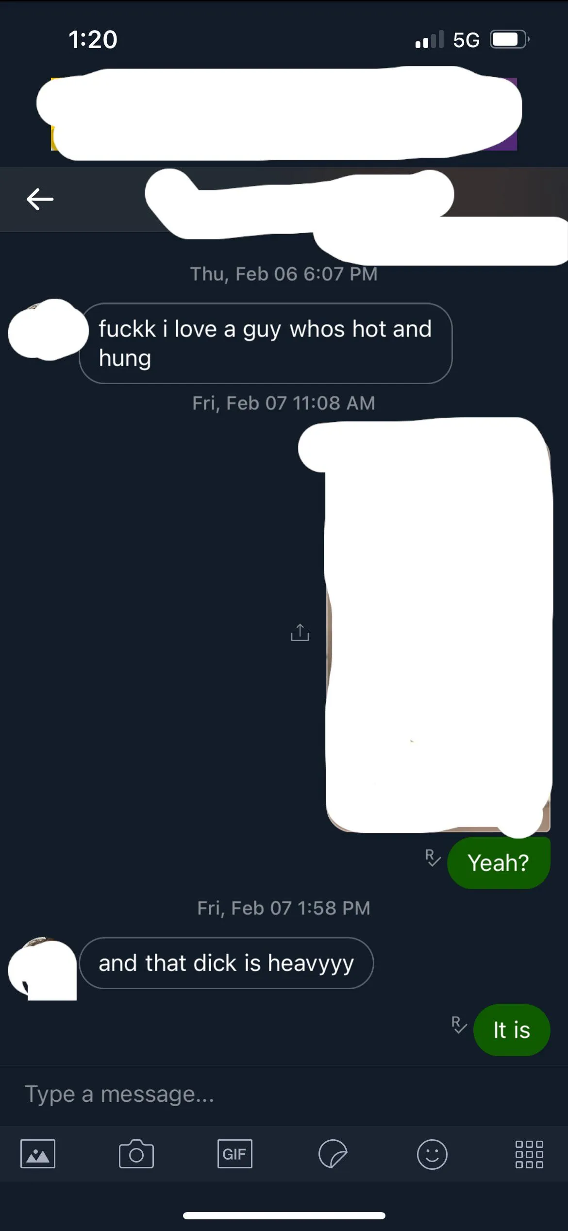 It’s hard walking with something so heavy