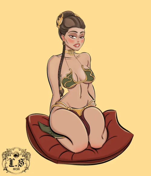 Leia Pinup (LatexSirens)