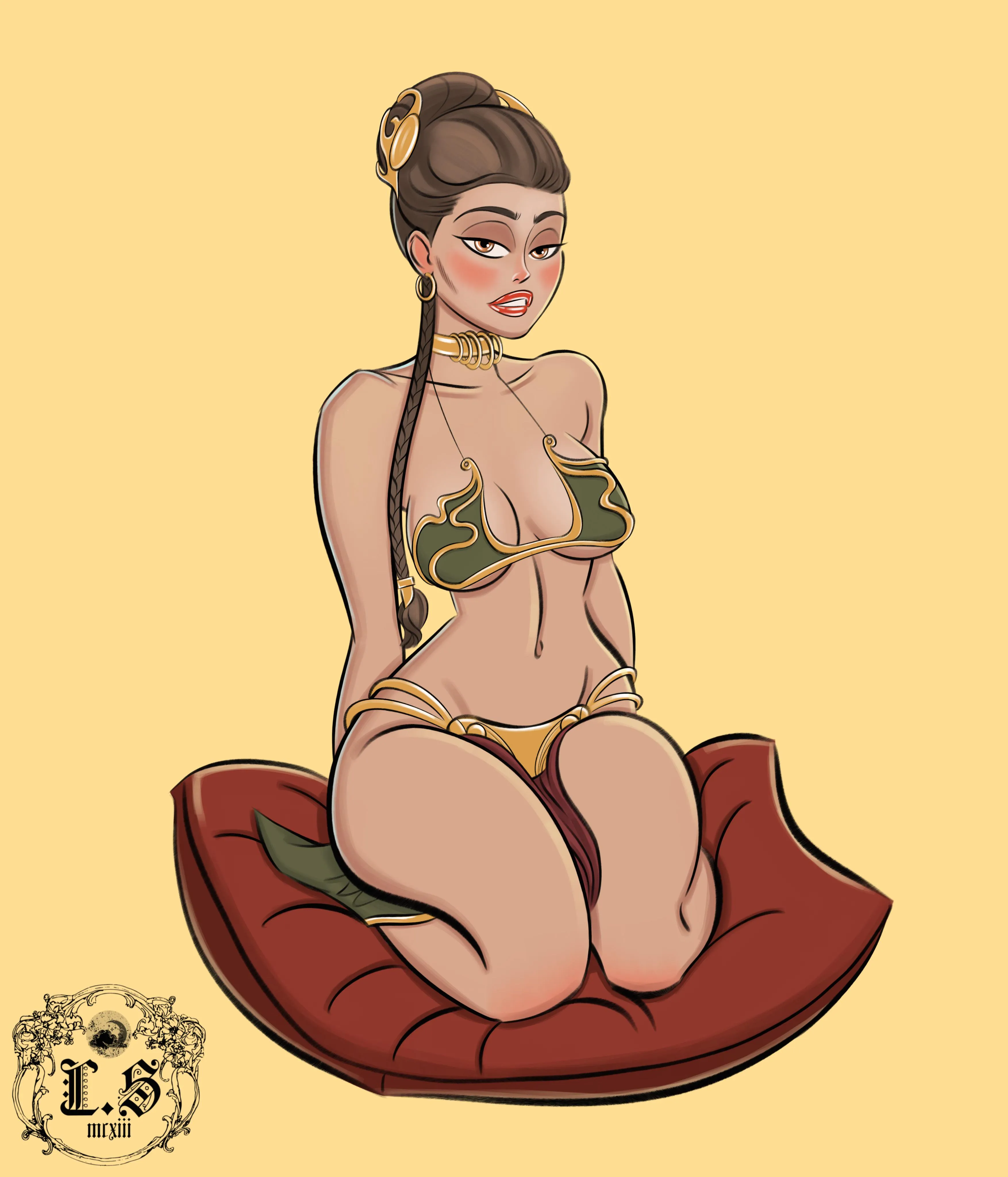 Leia Pinup (LatexSirens)