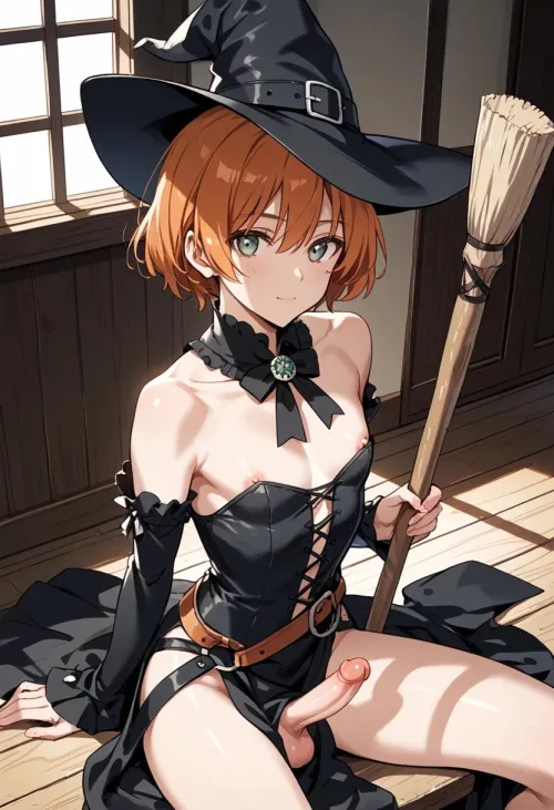 Let's take a broomstick ride