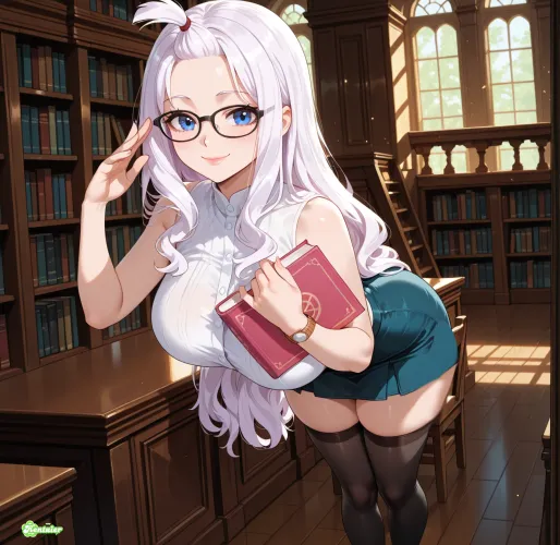 Librarian Mirajane | TheHentaier-OG