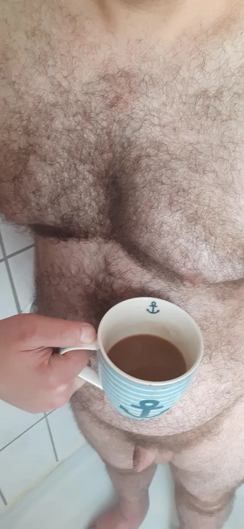 listening to Frank Zappa with the obligatory cup of coffee