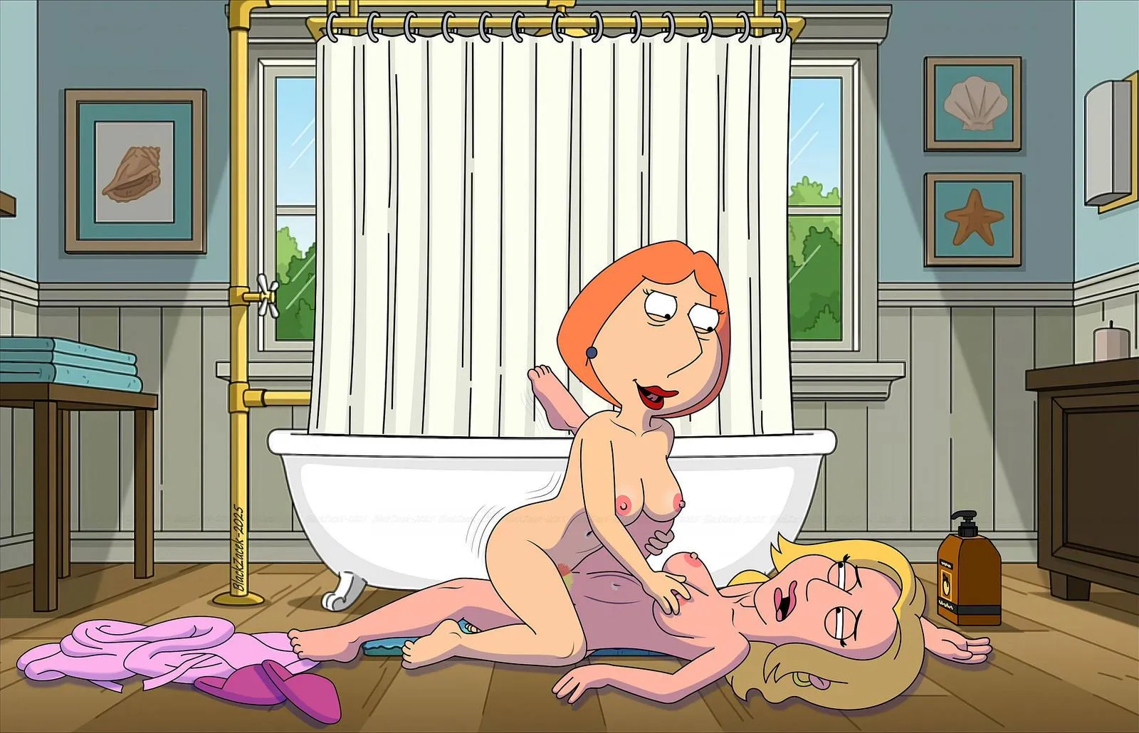 Lois and Dottie [Lois Griffin] (Blackzacek)