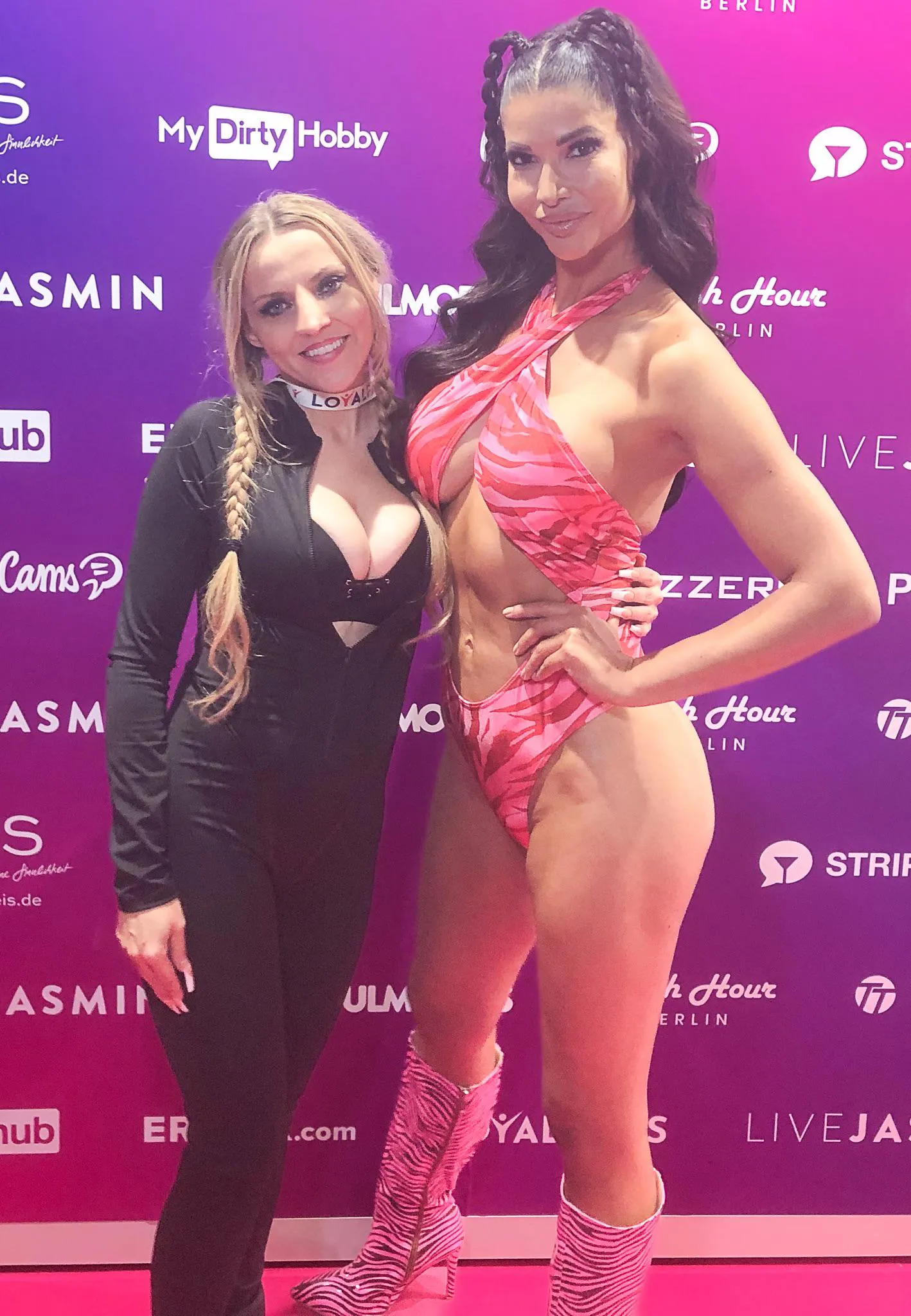Me and Micaela Schäfer at Venus Berlin 2024
