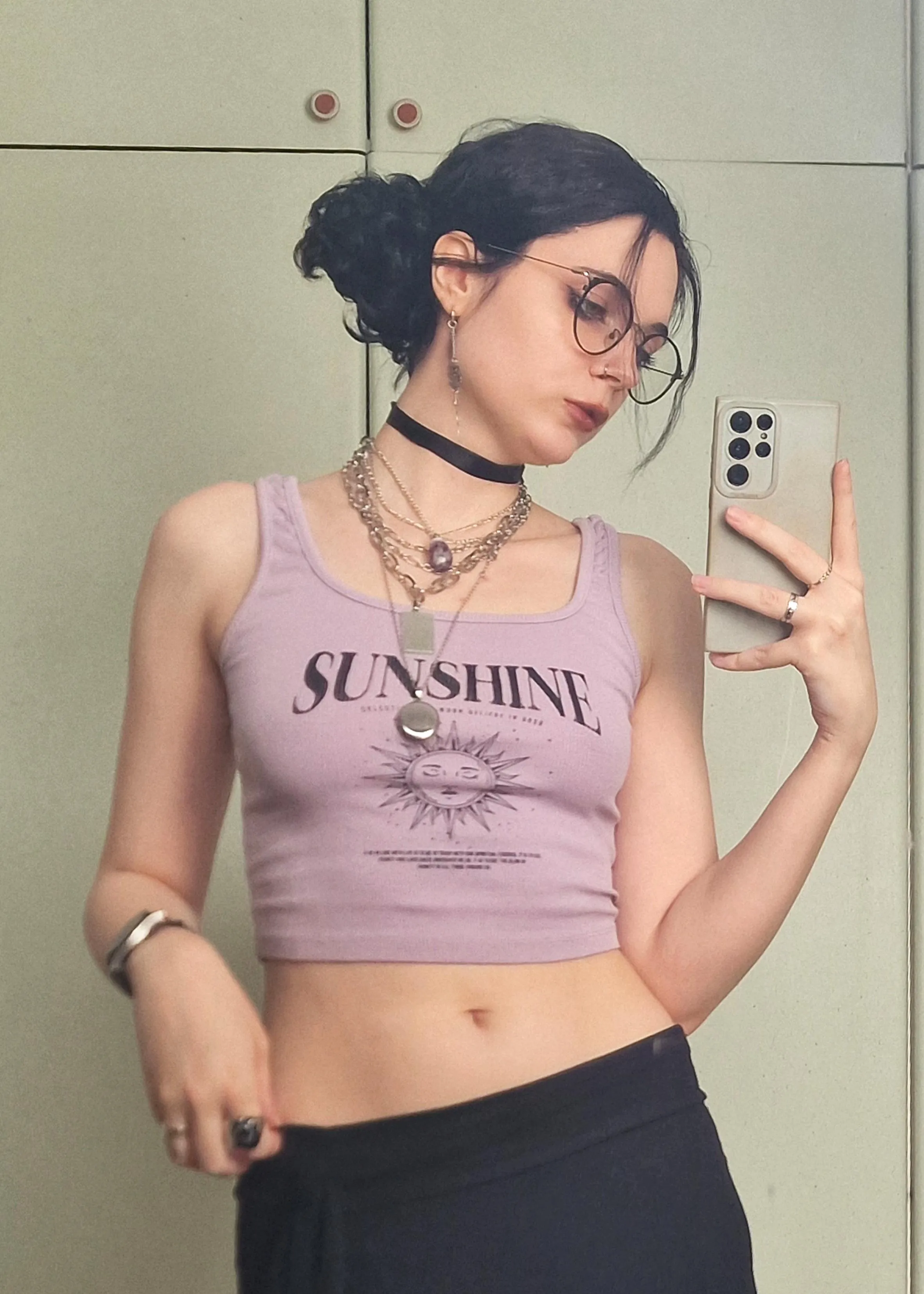 My belly button is ready for sunbathing