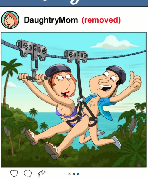 Quagmire and Lois secret holidays picture. Edit from the latest episode.