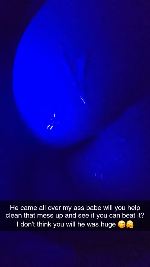 She sent this from her trip to her friend's