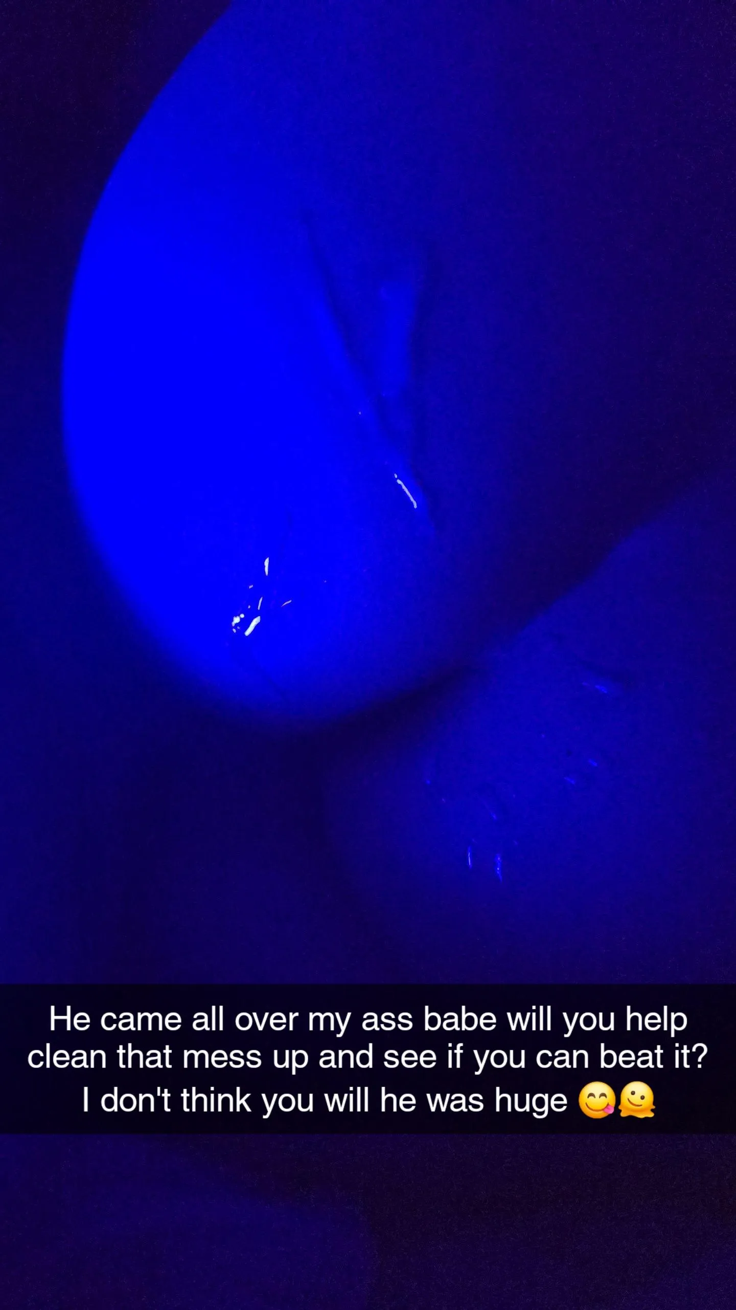 She sent this from her trip to her friend's