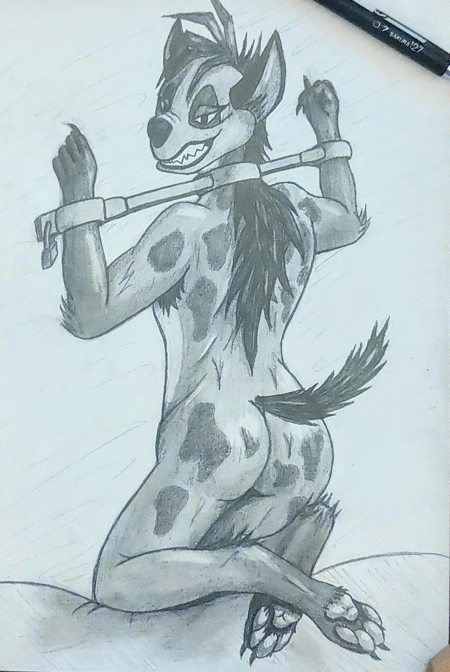 Shenzi was a bad girl. (And she knows it)