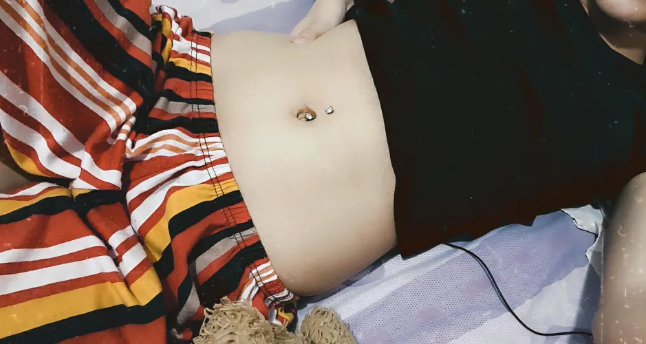 Showing Off My Belly Ring ❤️