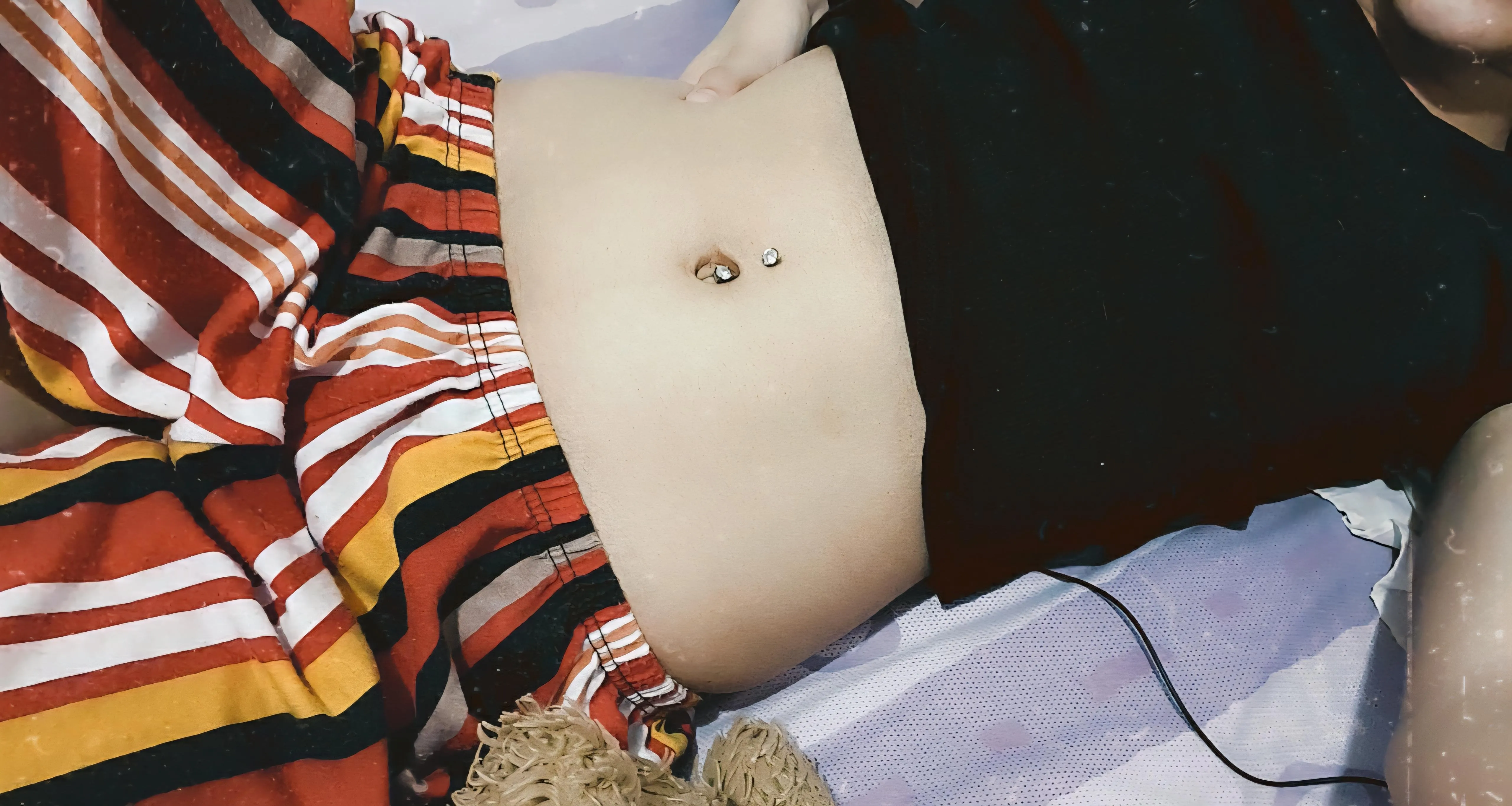 Showing Off My Belly Ring ❤️