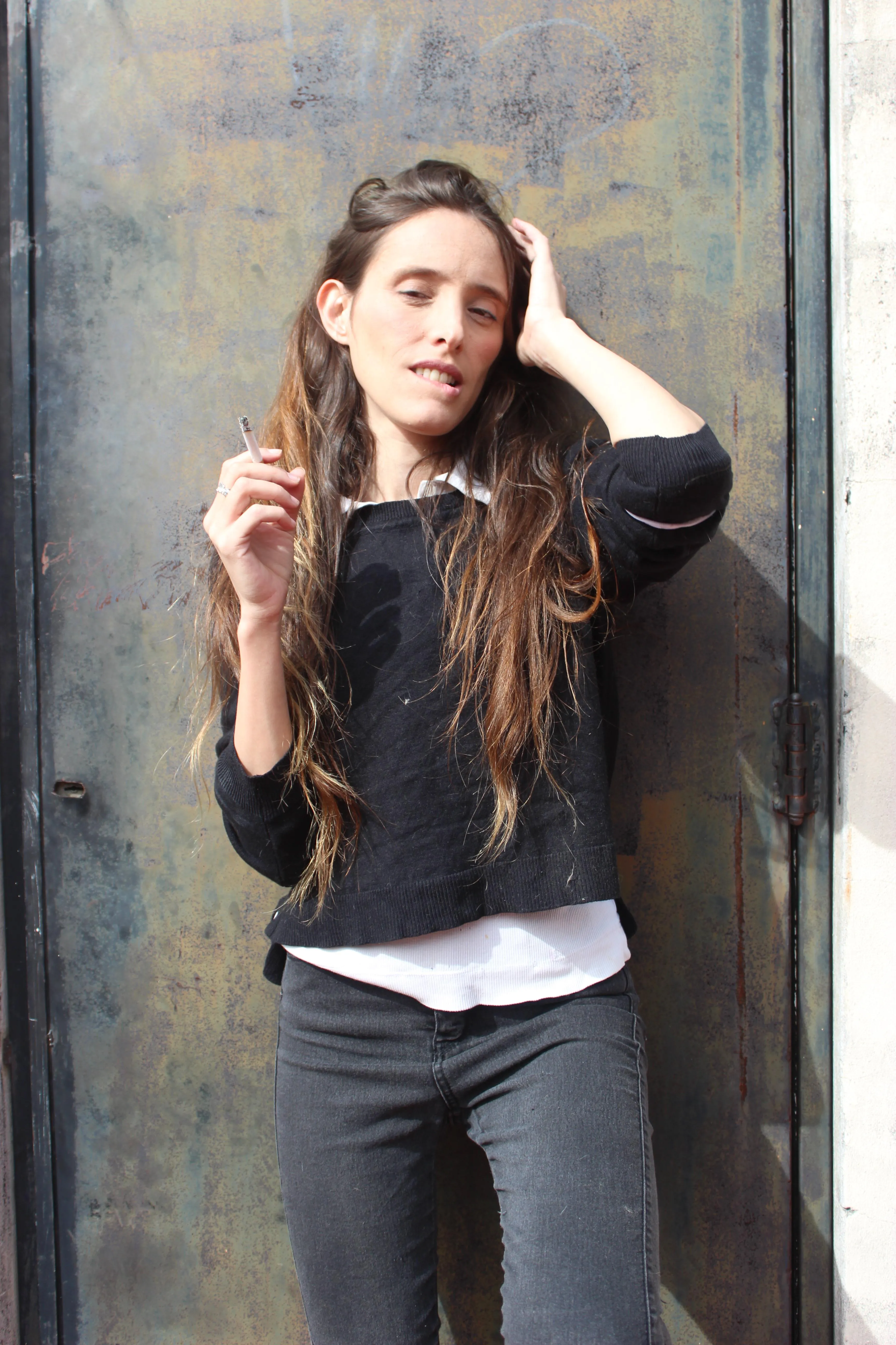 The sensuality of the smoke coming out of me, it delights me