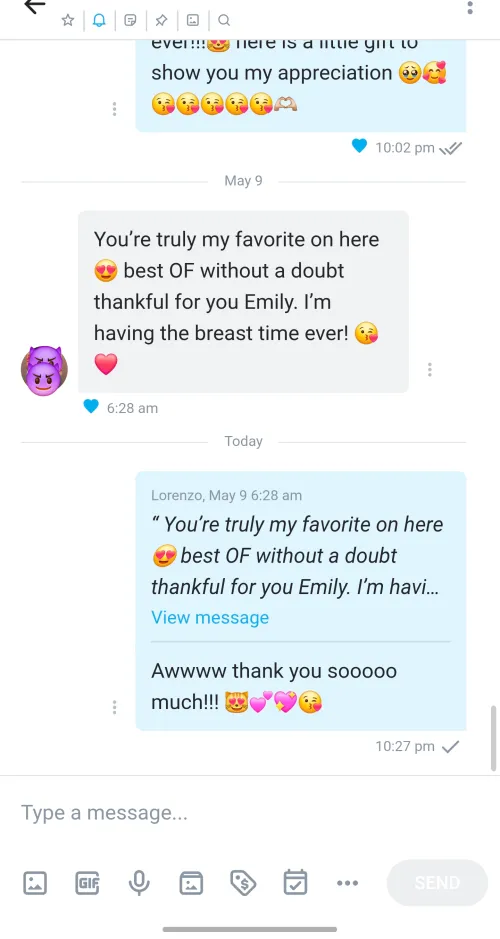 This is why I love what I do 😻💖💕