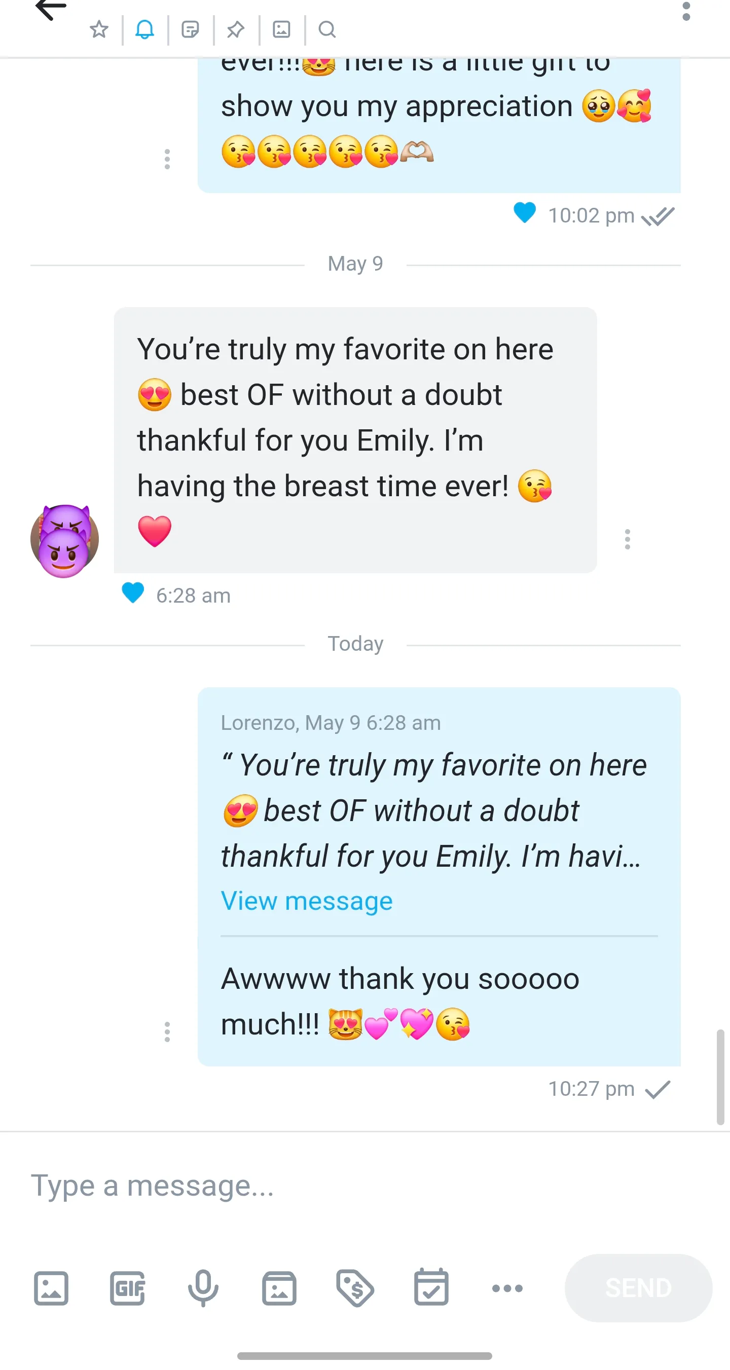 This is why I love what I do 😻💖💕