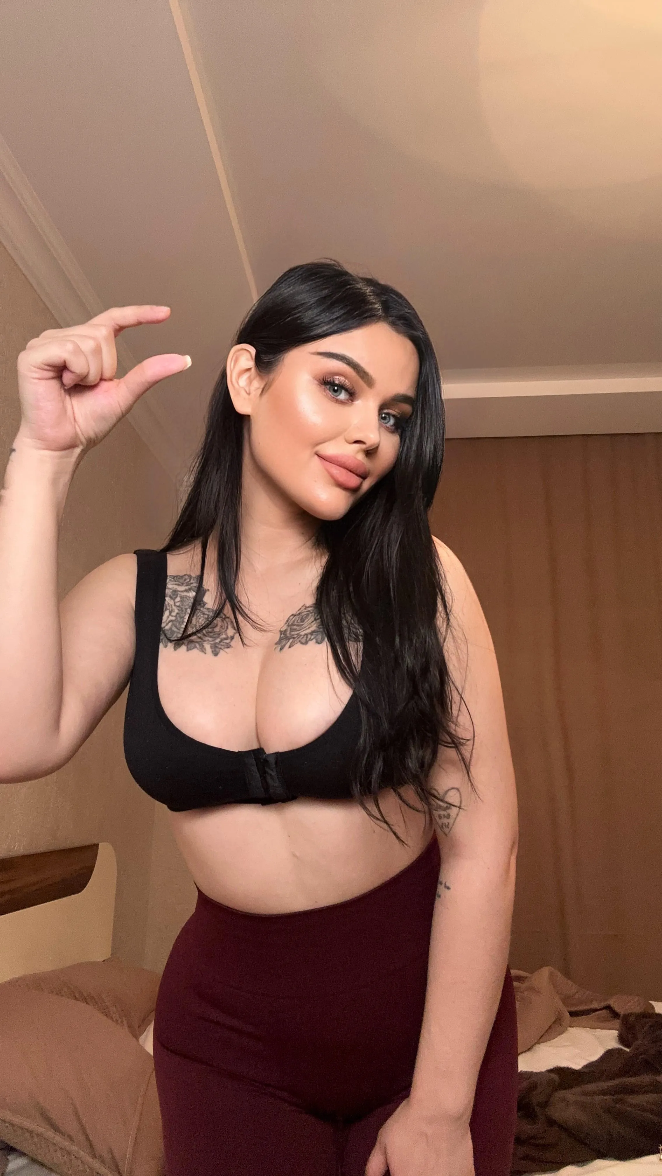 What's your size loser? I bet it's smaller than my fingers.