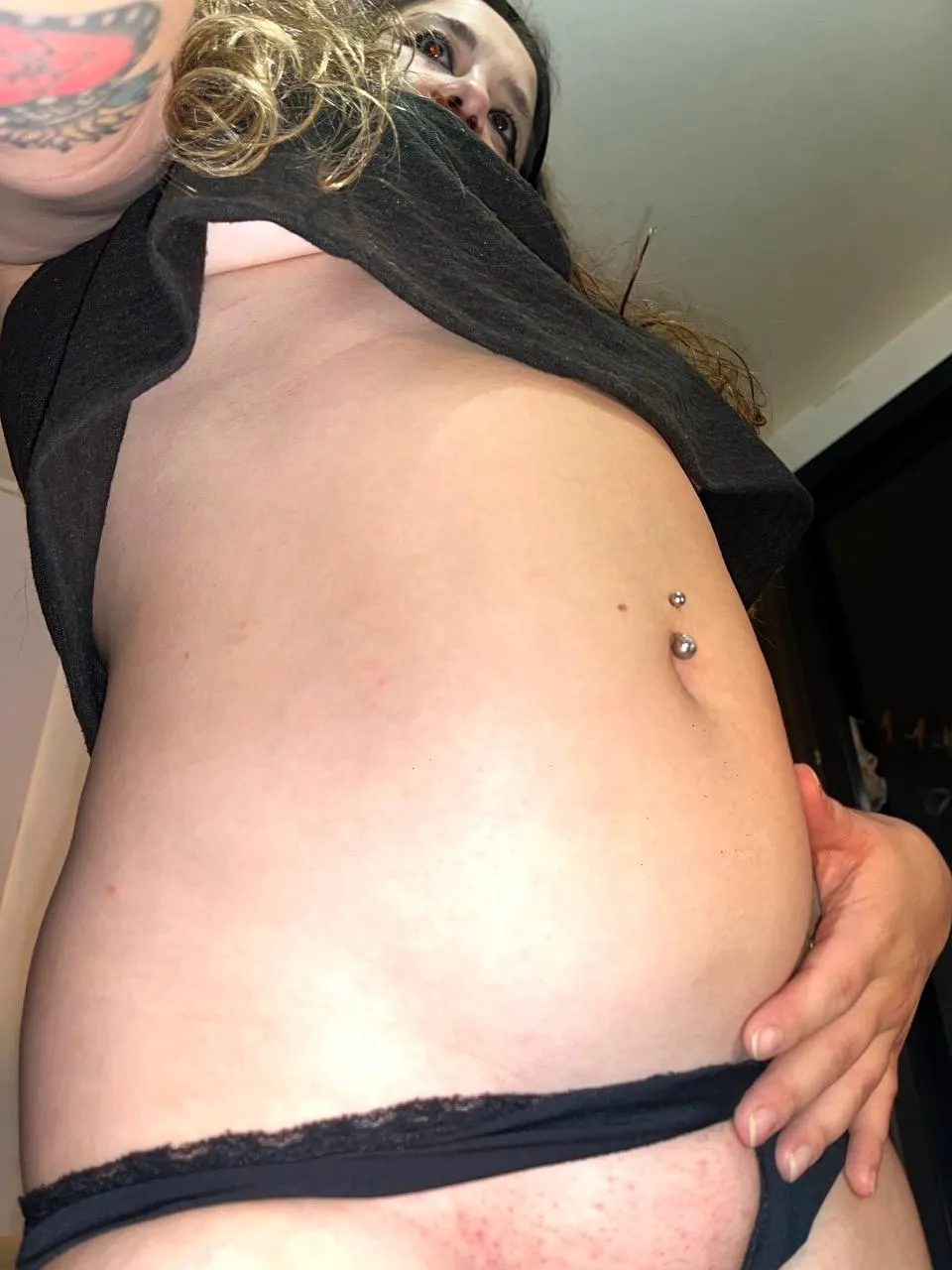 You'll fall in love when you feel the water sloshing in my belly