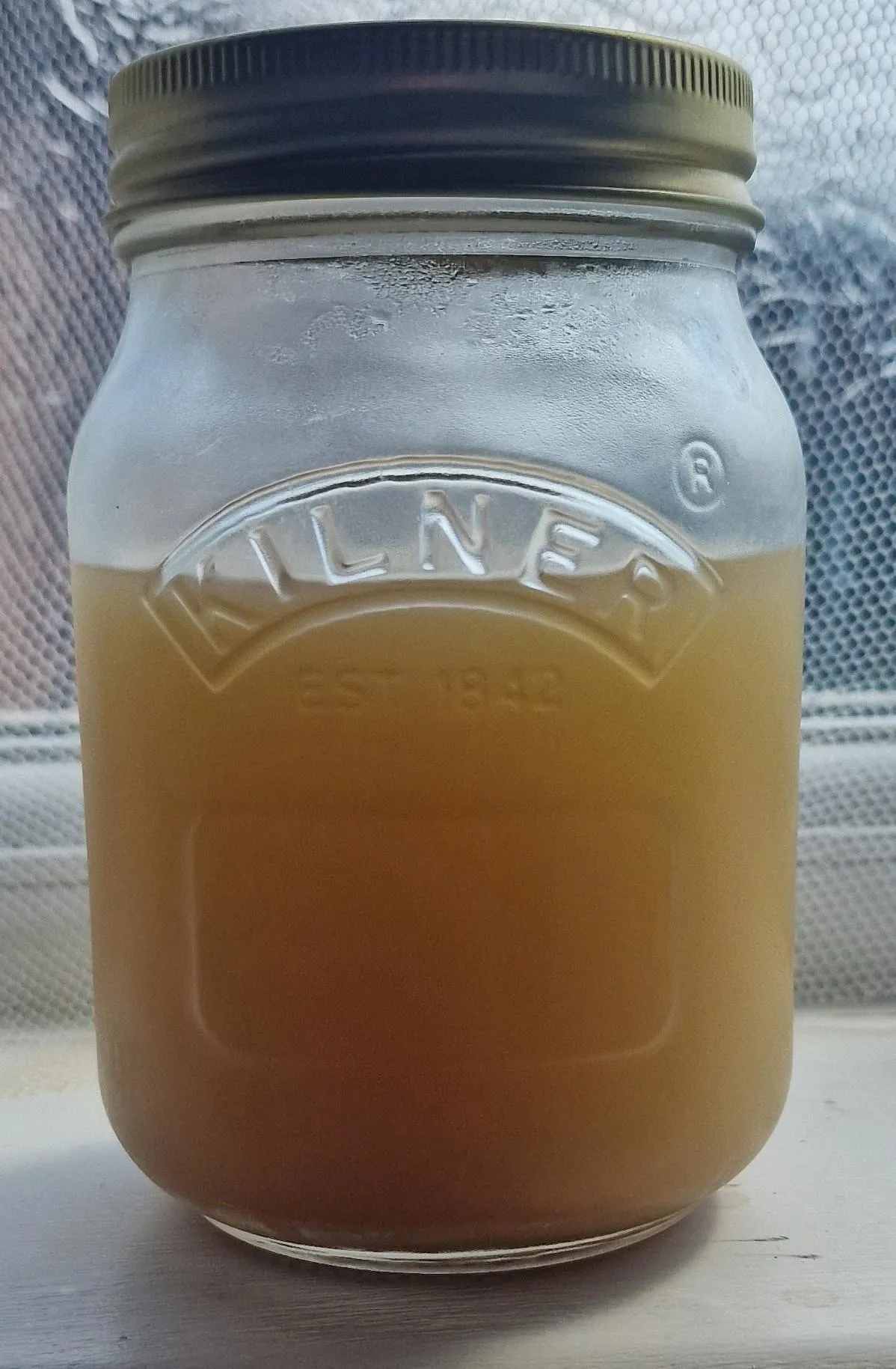 Filtered this batch multiple times revealing a much cleaner colour