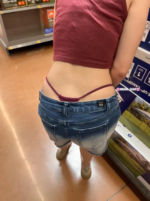 Just doing a little shopping before my camping trip