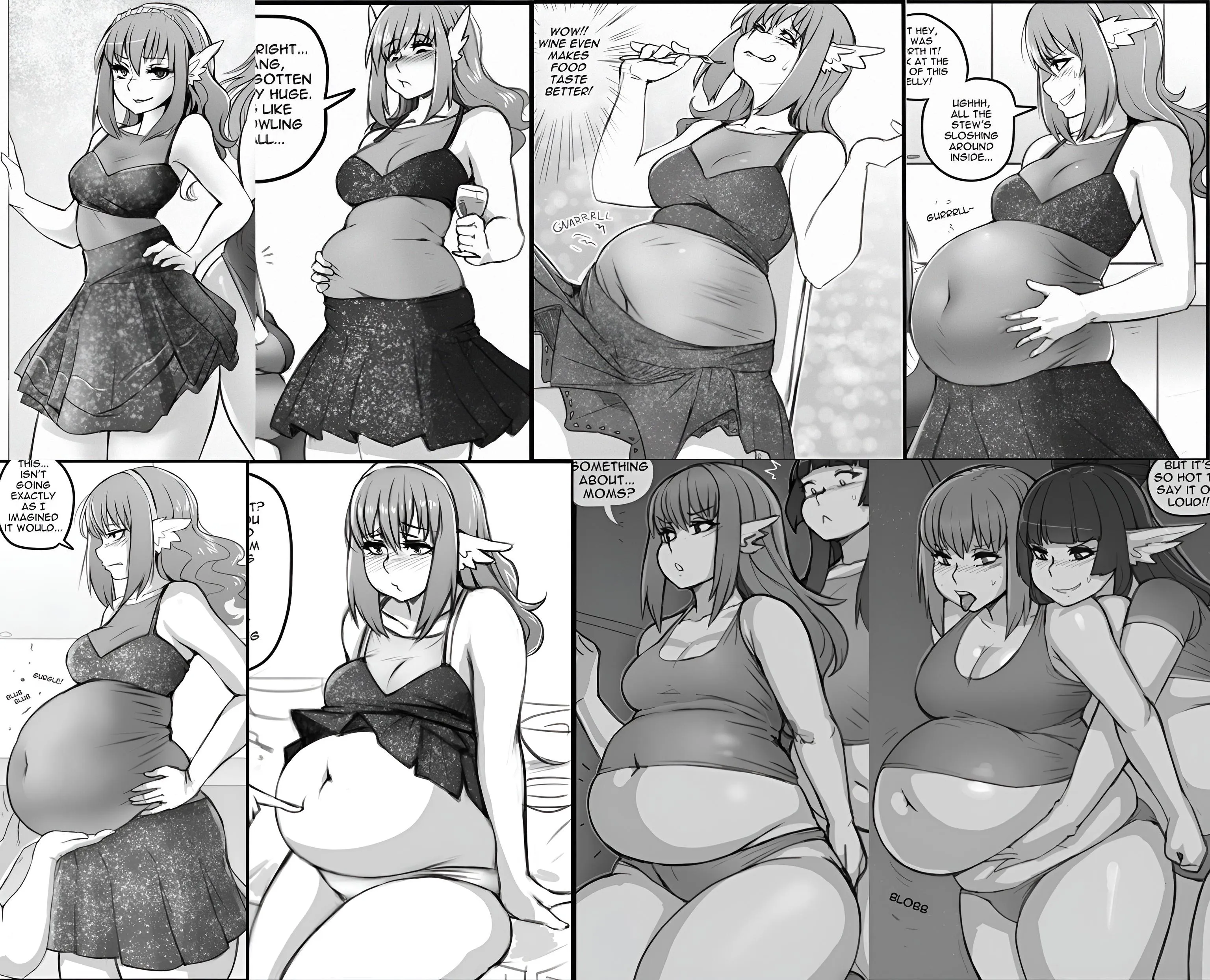 Kat weight gain compilation