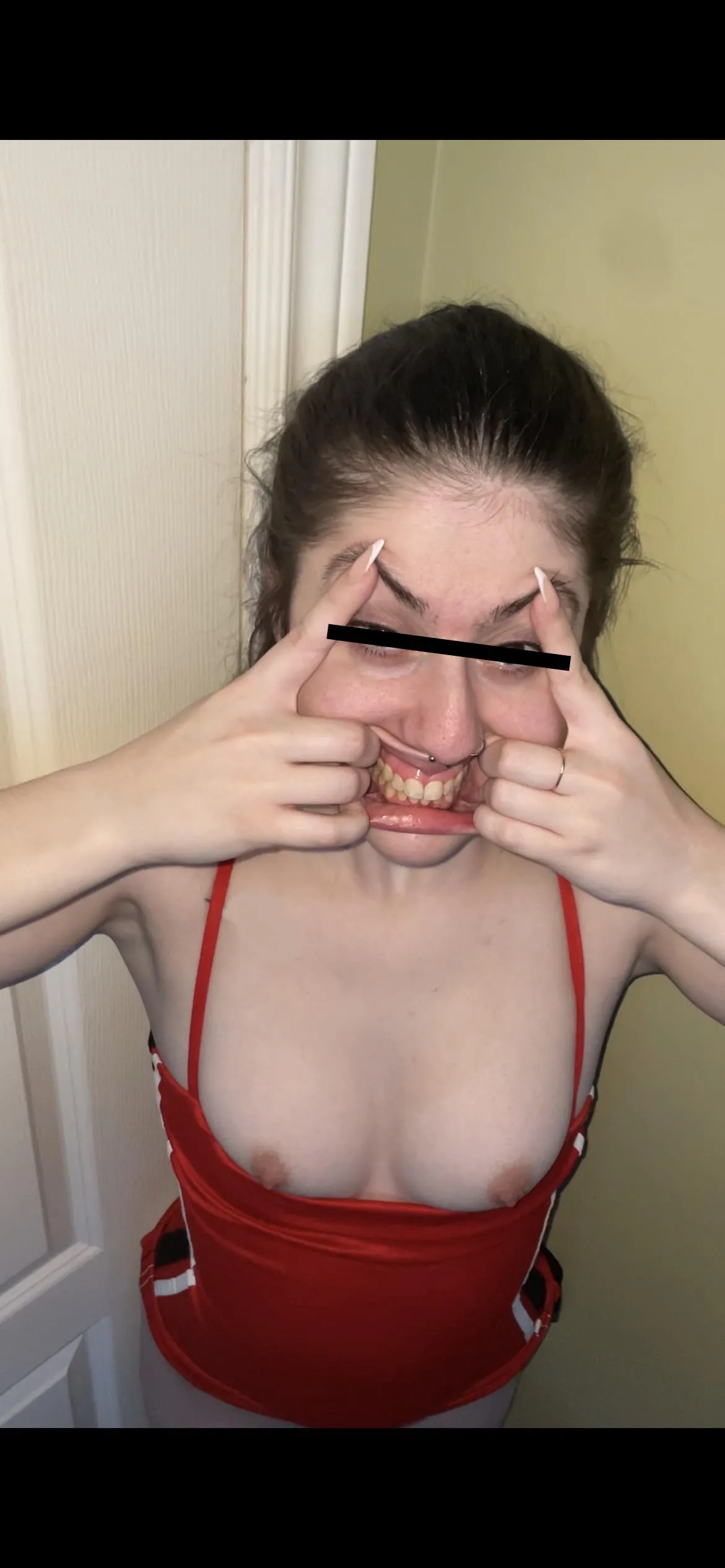 My little slut loves looking like this for you