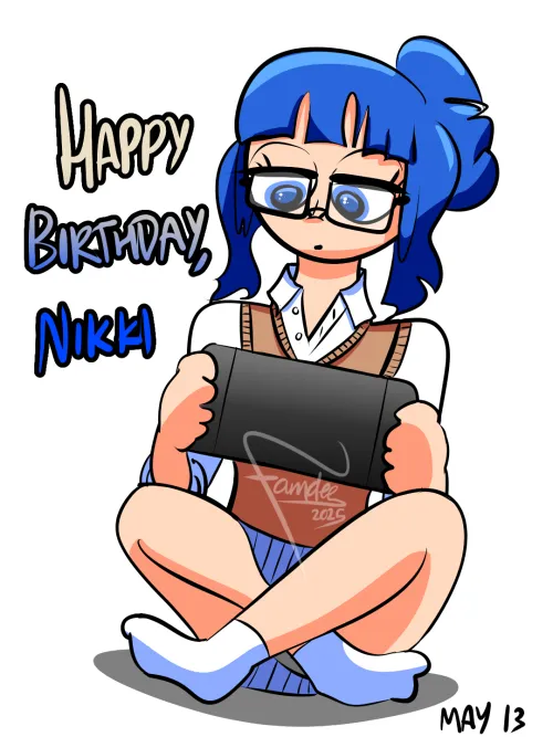 Nikki Ann-Marie Birthday Art by FarndeeAddam