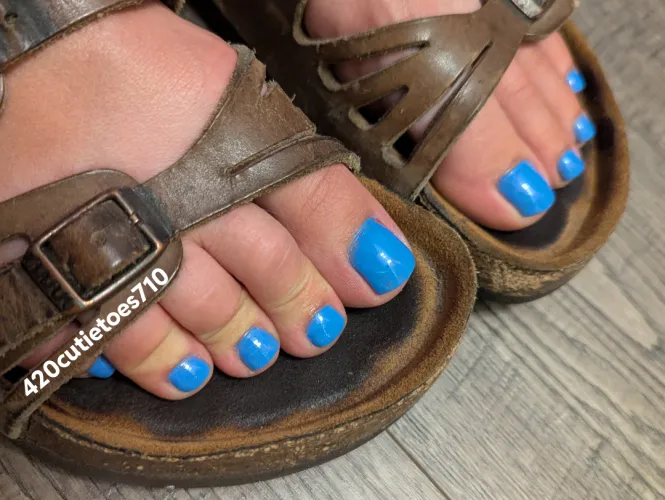 (OC) Birkenstock close-ups 😏💙