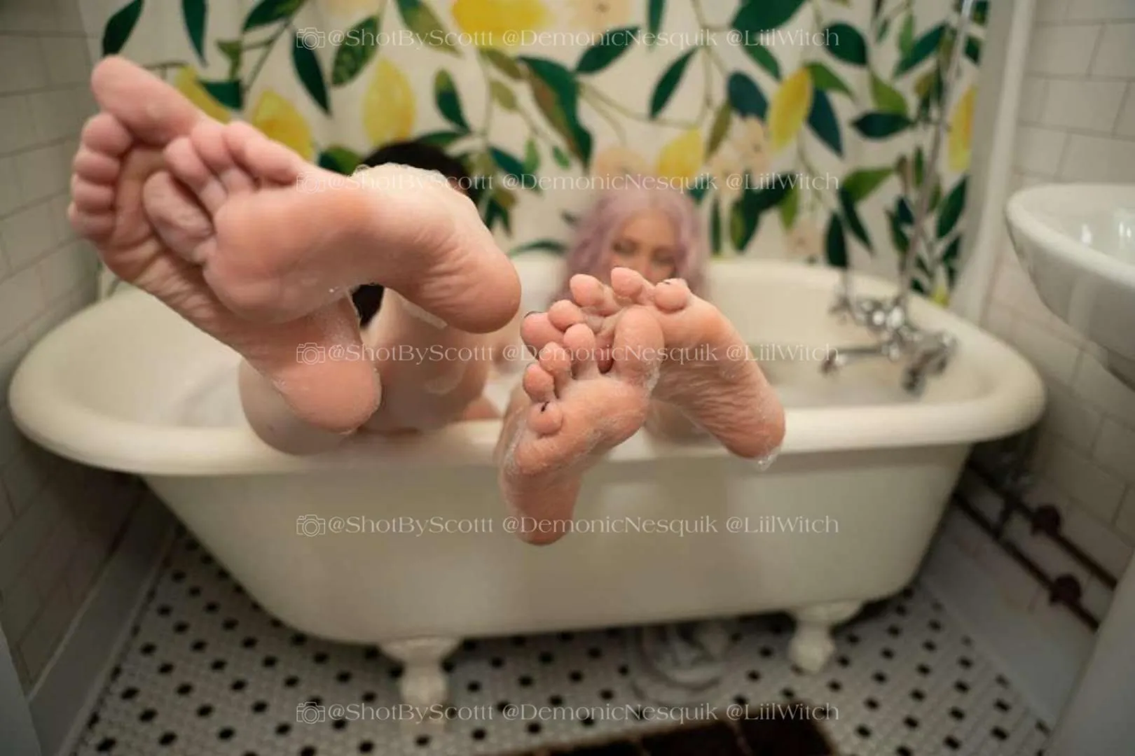 Soapy soles