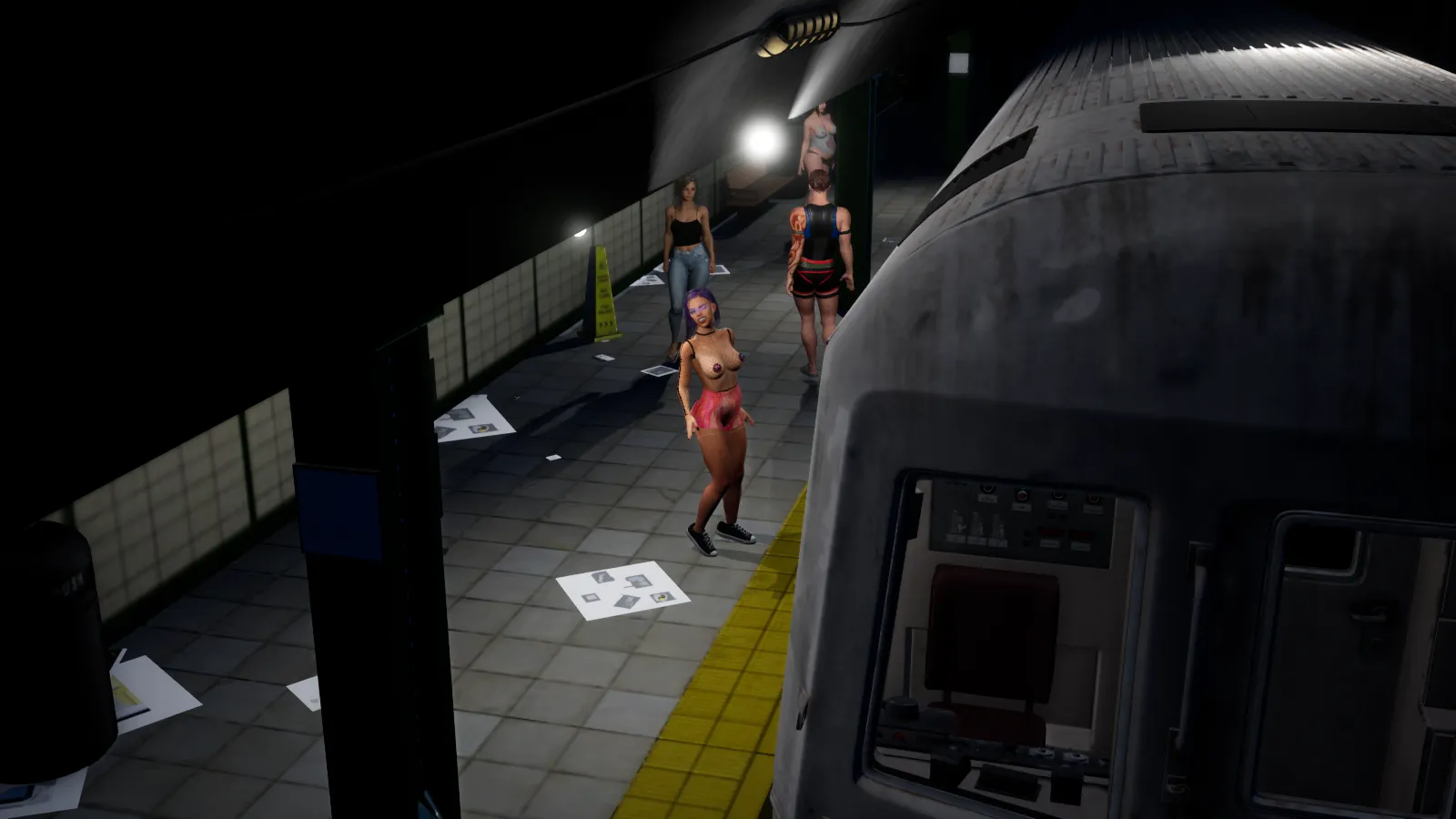 Subway to paradise. 🔥 (Captain Hardcore)