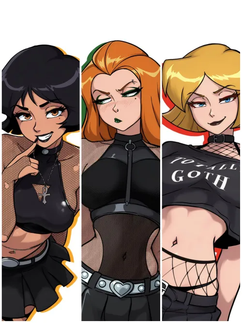 totally Spies (gothic)