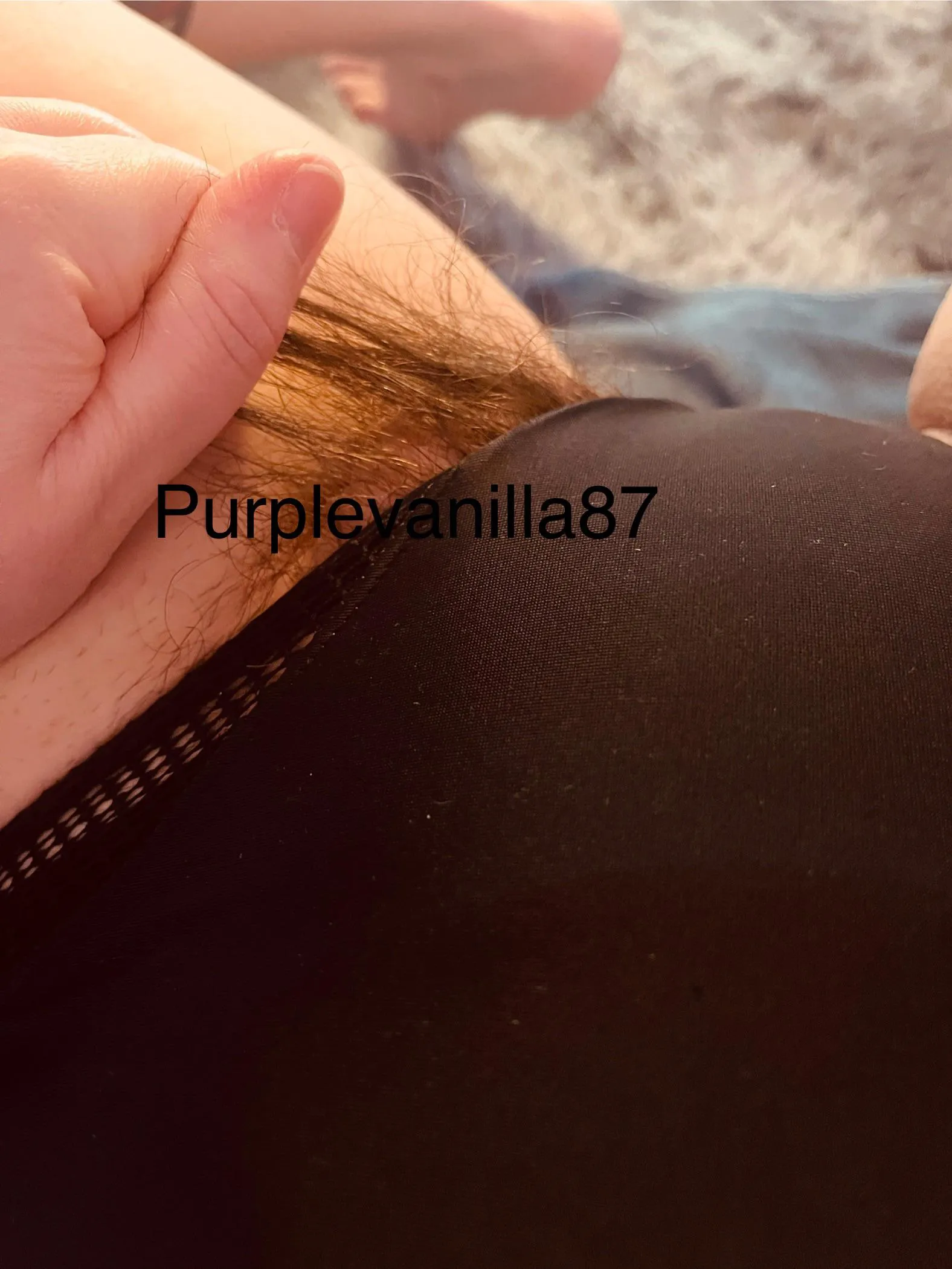 Bush peaking through!