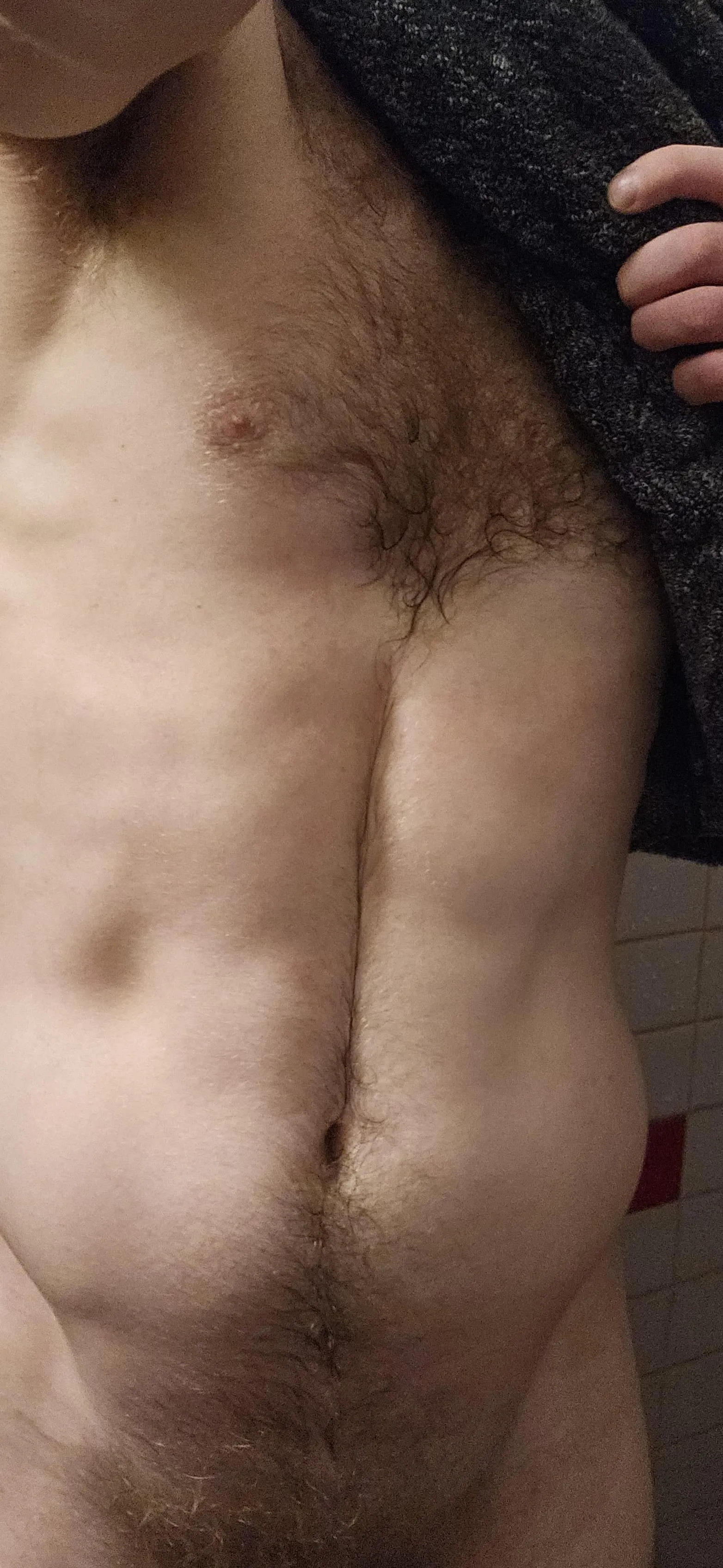 Core day shower selfie.