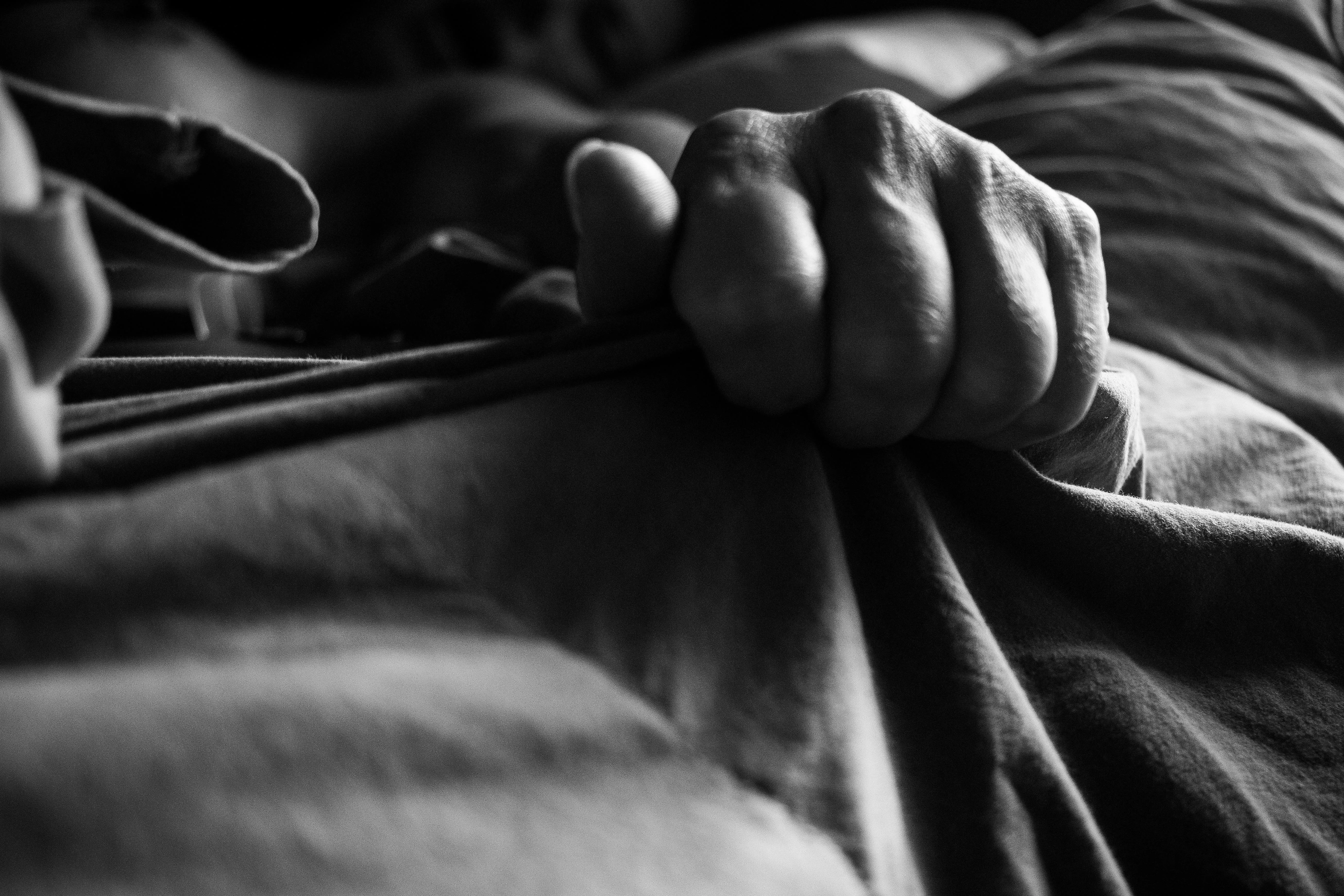 Death grip! This is my first b/w photo so open to feedback.