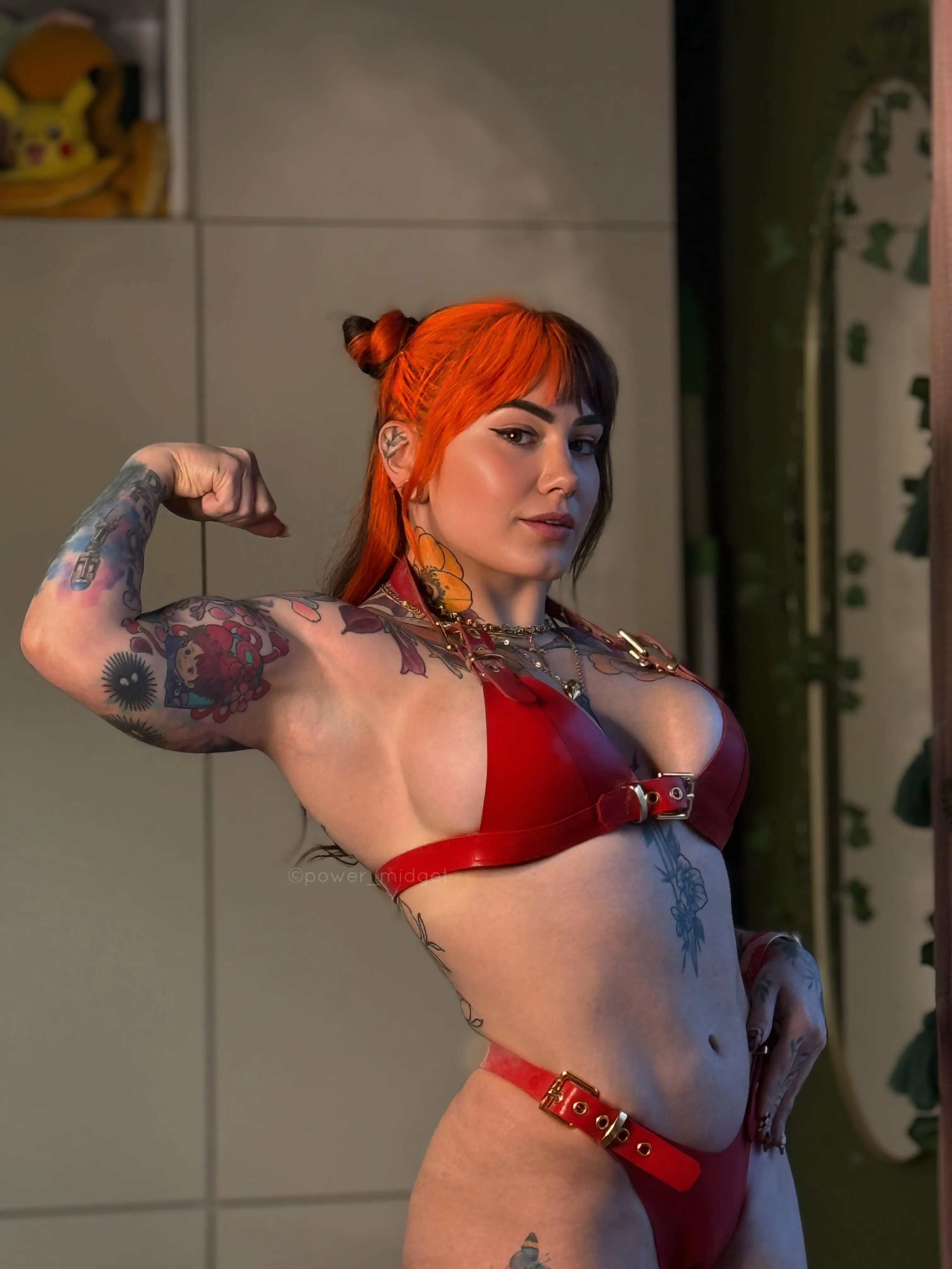 Flexing like I’m not a tiny 4’8 emo girl