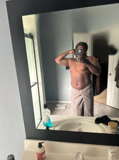 Fresh out the shower