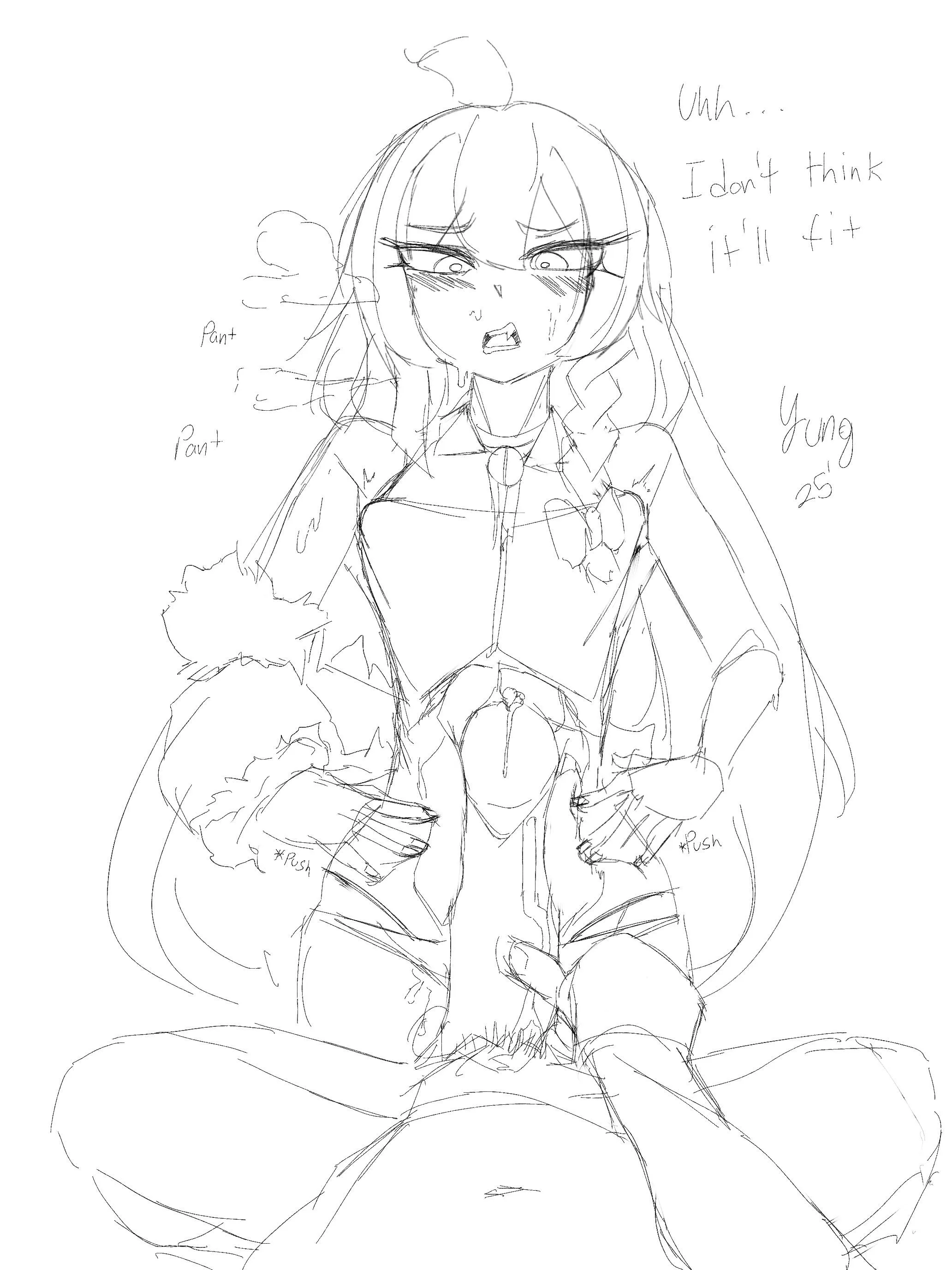 Fun doodle before bed