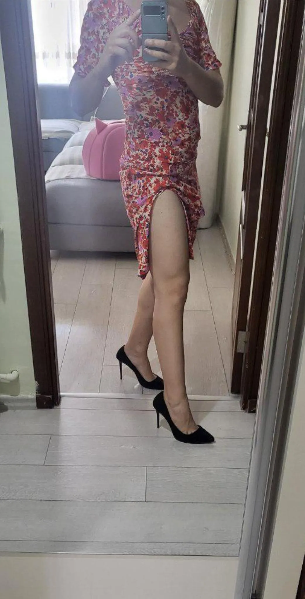 It's a very comfortable dress for me. Did you like it?