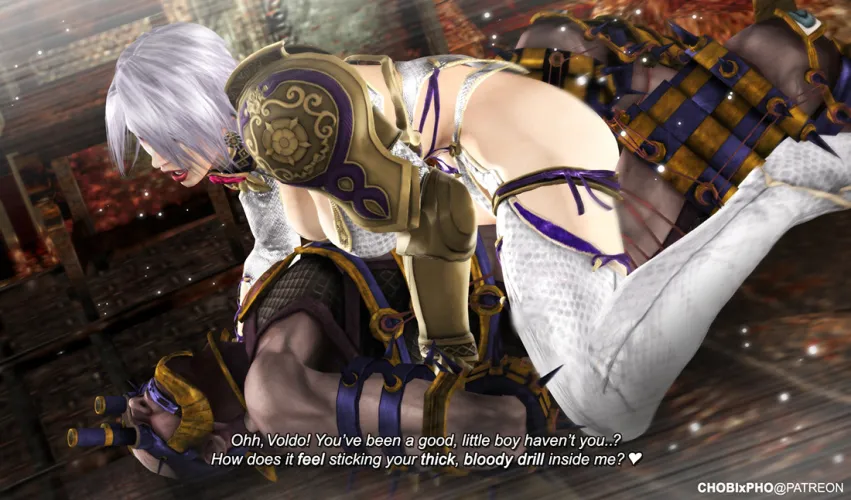 Ivy dominating Voldo (CHOBIxPHO)