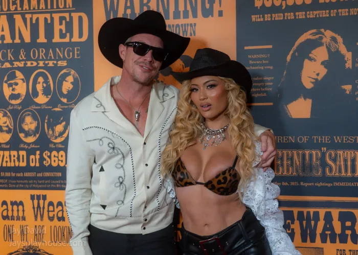 Kazumi and Diplo at the PornHub Awards